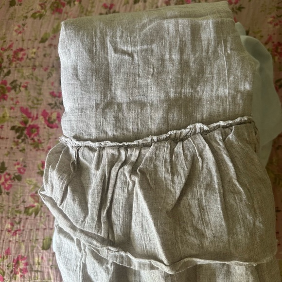 Junk Gypsy pair of king flax linen pillowcases - Picture 4 of 4